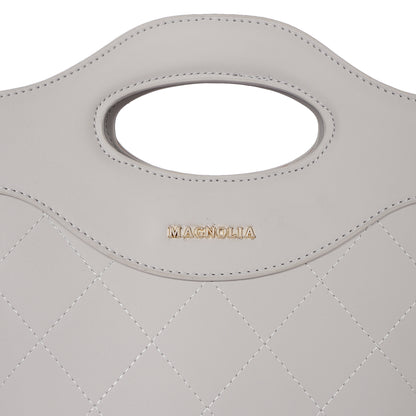 Magnolia Women Grey Satchel