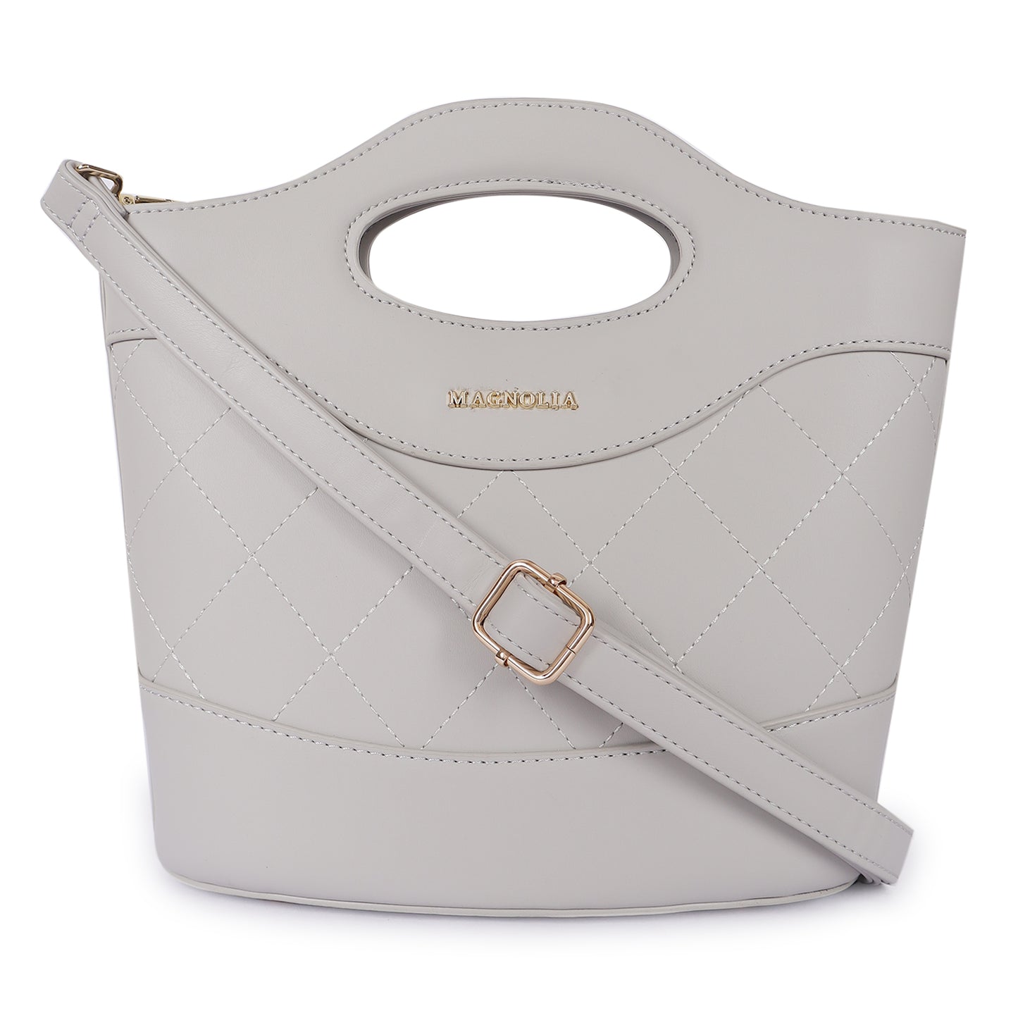 Magnolia Women Grey Satchel