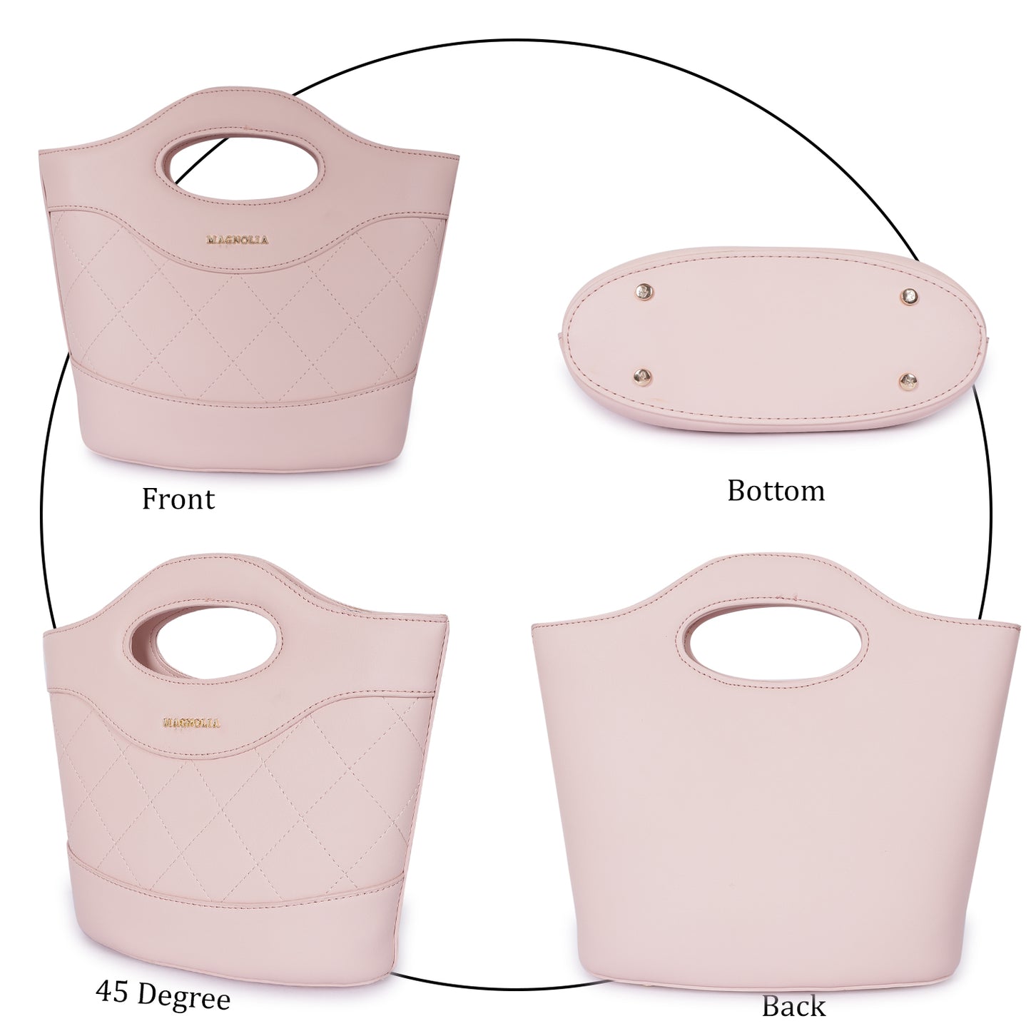 Magnolia Women Pink Satchel