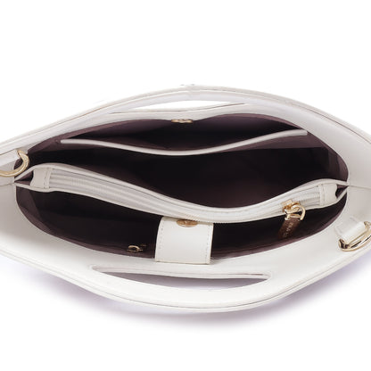 Magnolia Women White Satchel