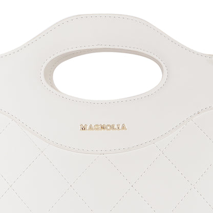 Magnolia Women White Satchel