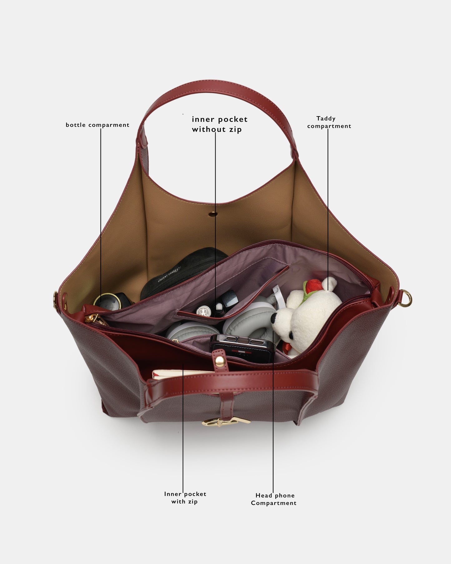 Magnolia Women Maroon Shoulder Bag