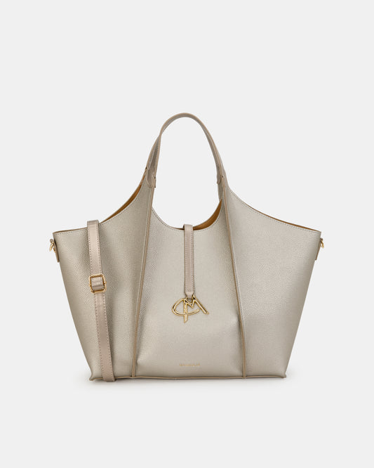 Magnolia Women Silver Shoulder Bag
