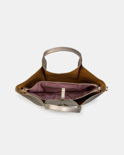 Magnolia Women Silver Shoulder Bag