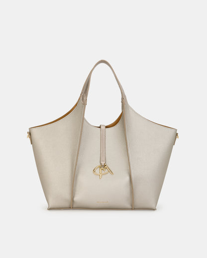 Magnolia Women Silver Shoulder Bag