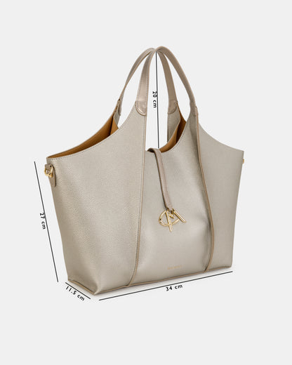 Magnolia Women Silver Shoulder Bag