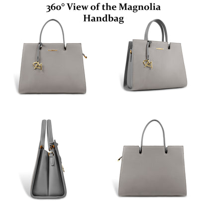 Magnolia Women Grey Satchel