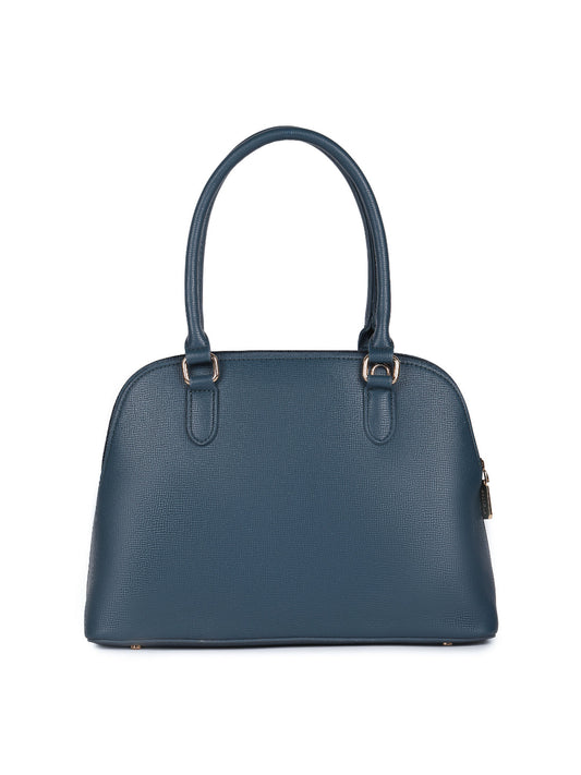 Magnolia Blue  PU Leather Solid One Size Women Shoulder Bag