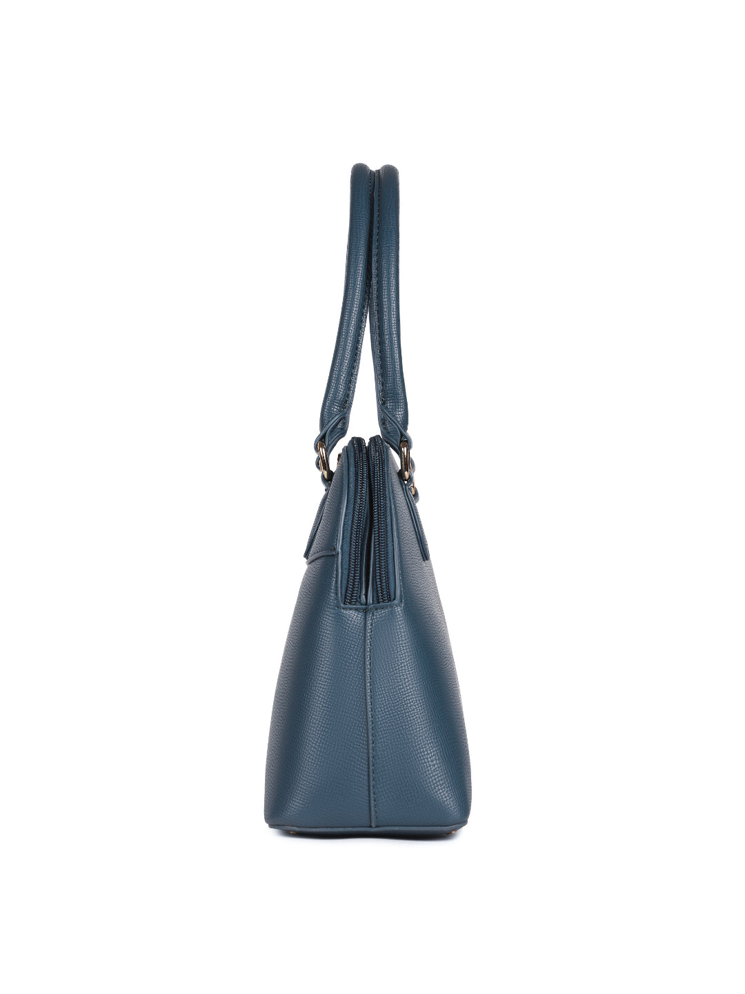 Magnolia Blue  PU Leather Solid One Size Women Shoulder Bag