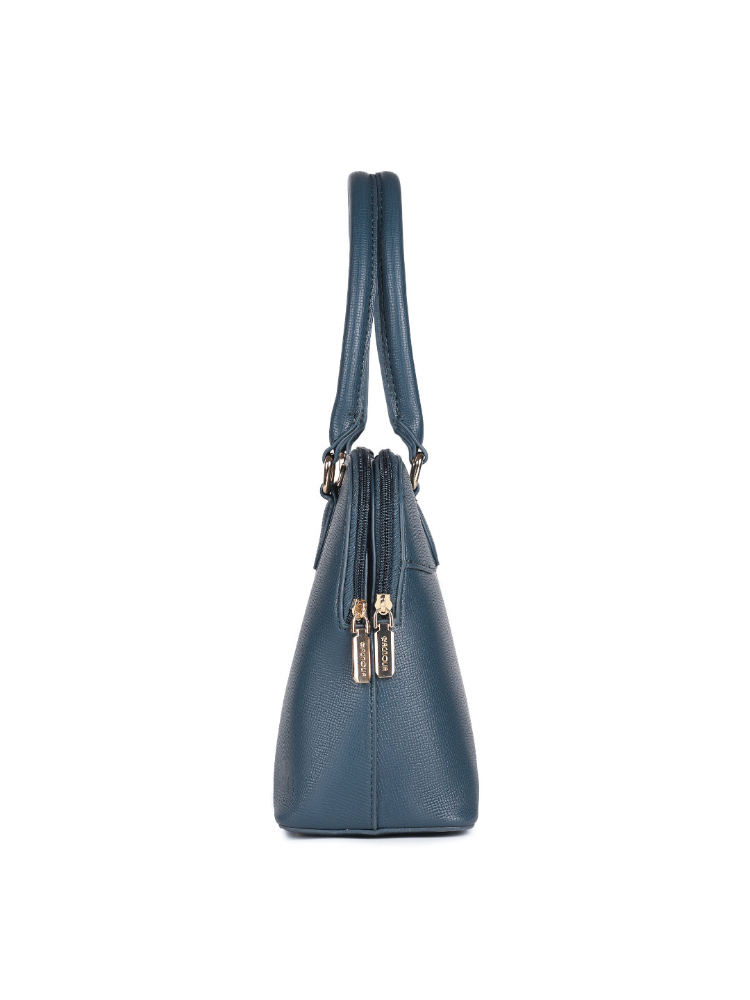 Magnolia Blue  PU Leather Solid One Size Women Shoulder Bag