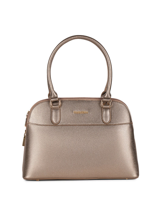 Magnolia Bronze  PU Leather Solid One Size Women Shoulder Bag