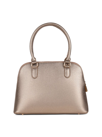 Magnolia Bronze  PU Leather Solid One Size Women Shoulder Bag