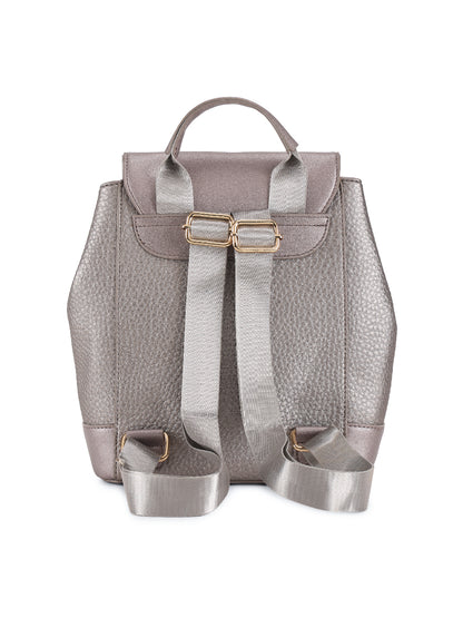 Magnolia Gun PU Leather Solid One Size Women Backpack