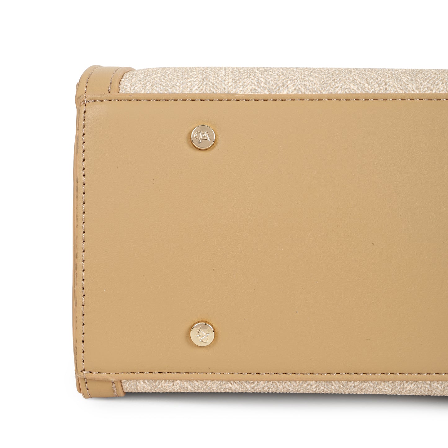 Magnolia PU Leather Women Beige Shoulder Bag