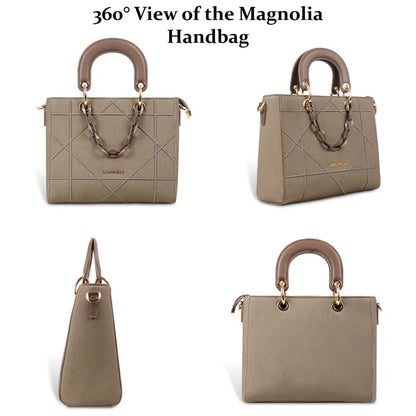 Magnolia Women Brown Tote Bag