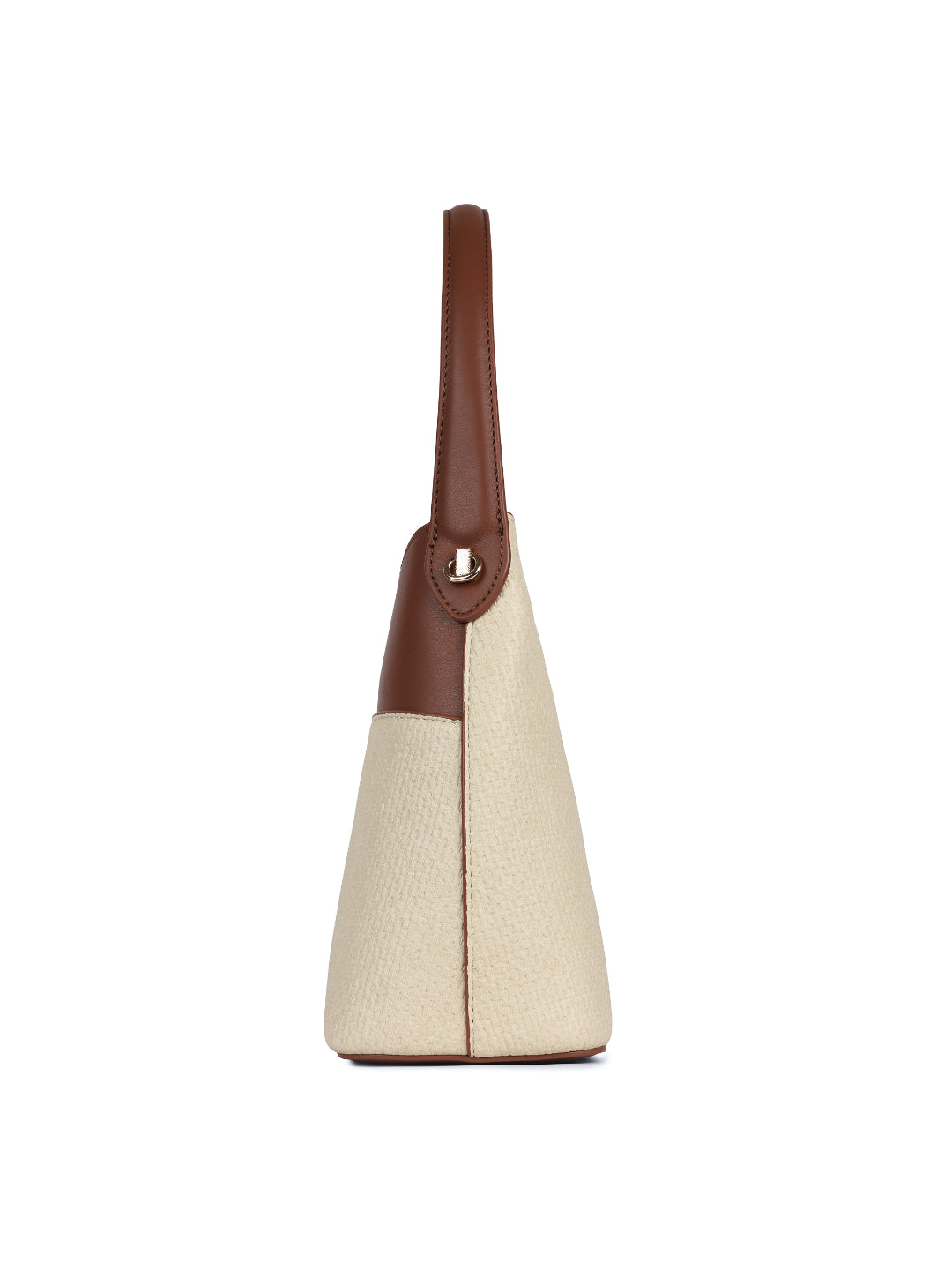 Magnolia Beige PU Leather Solid One Size Women Shoulder Bag