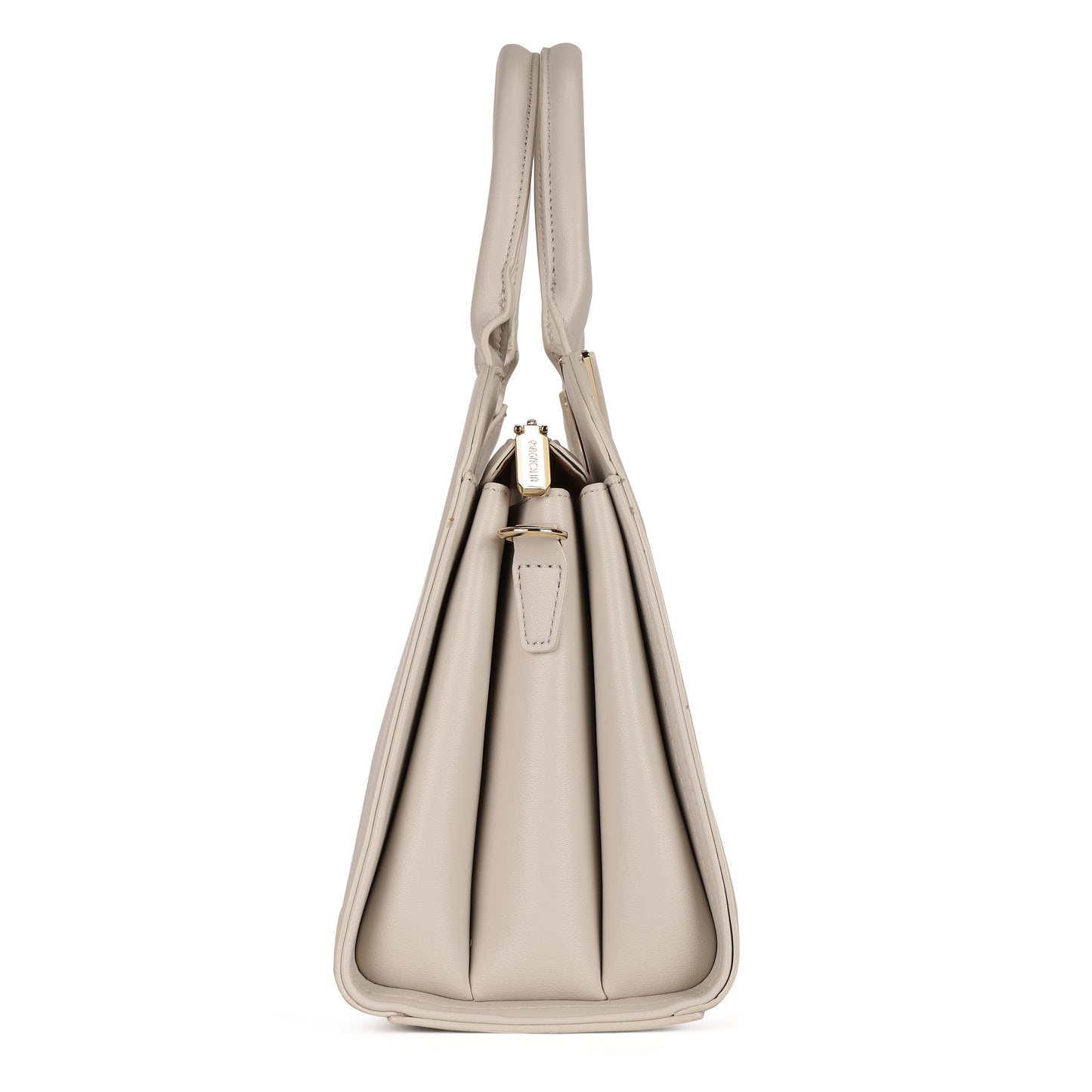 Magnolia PU Leather Women Embroidered Grey Shoulder Bag