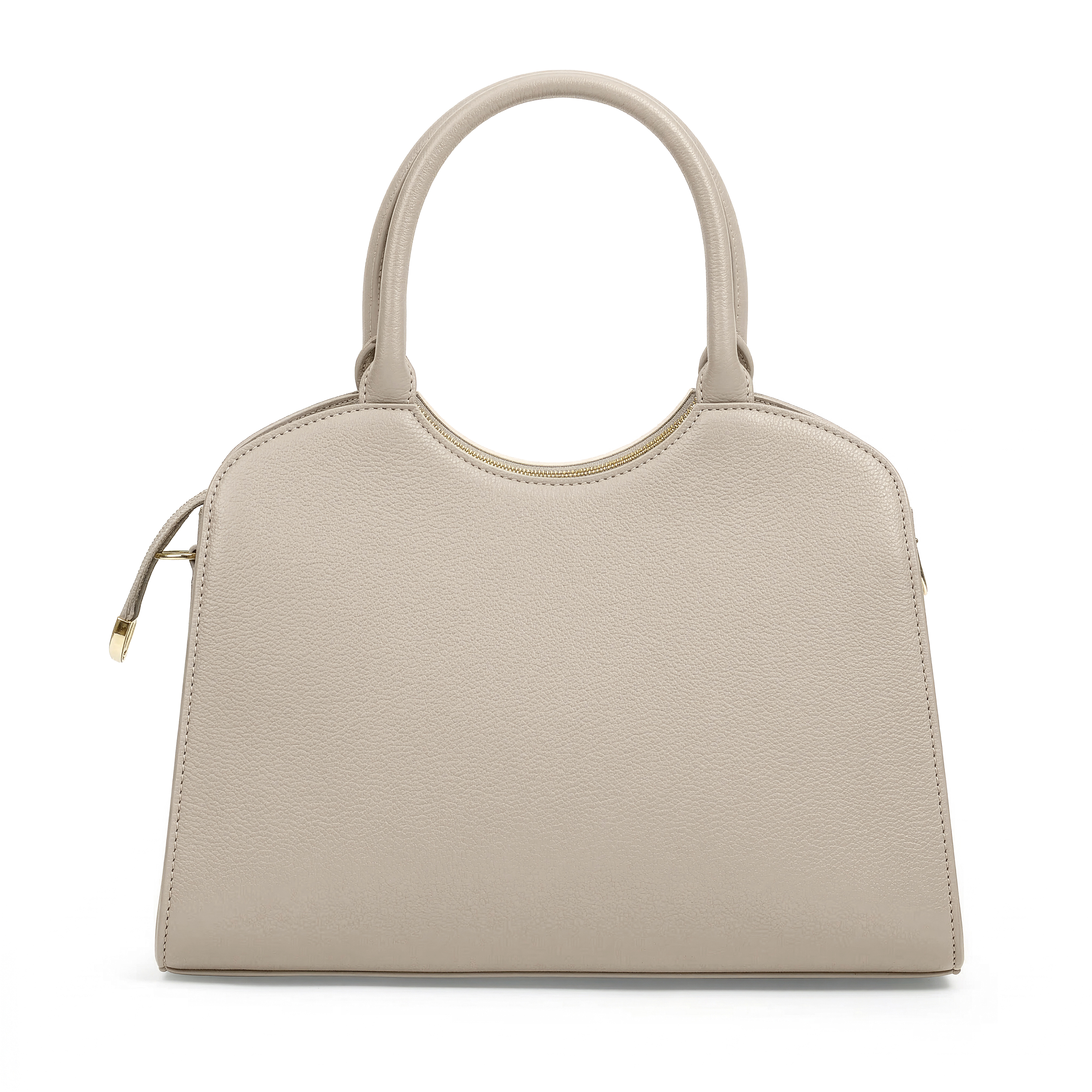 Magnolia PU Leather Women Embroidered Grey Shoulder Bag