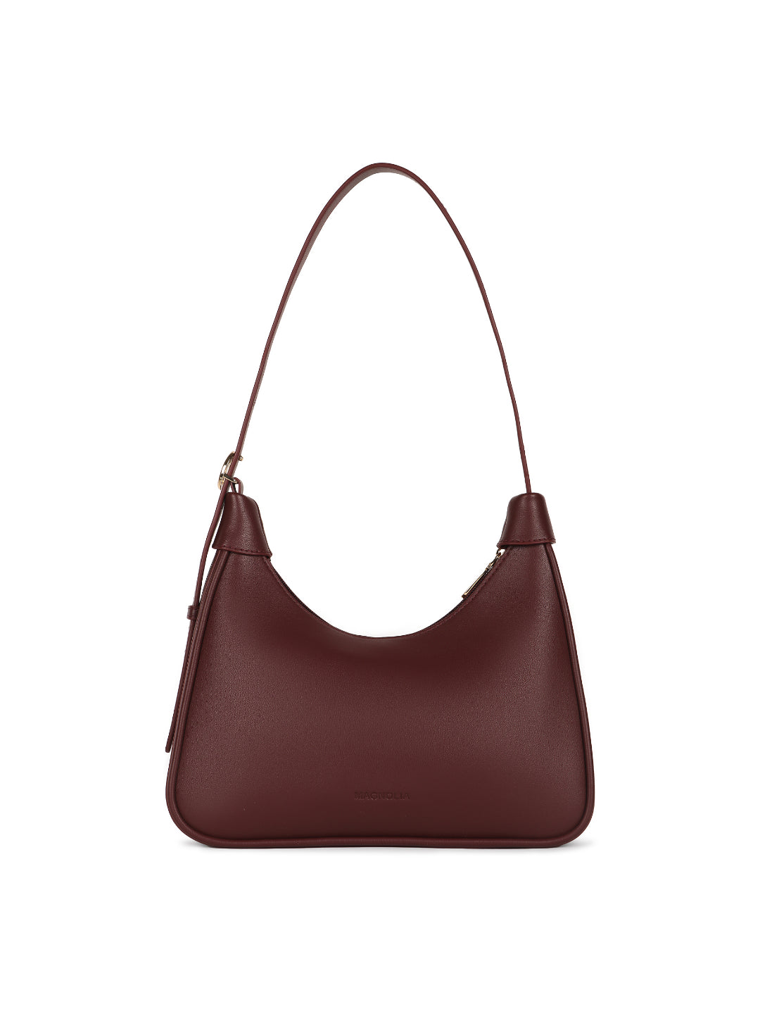 Magnolia Wine red PU Leather Printed One Size Women Shoulder Bag