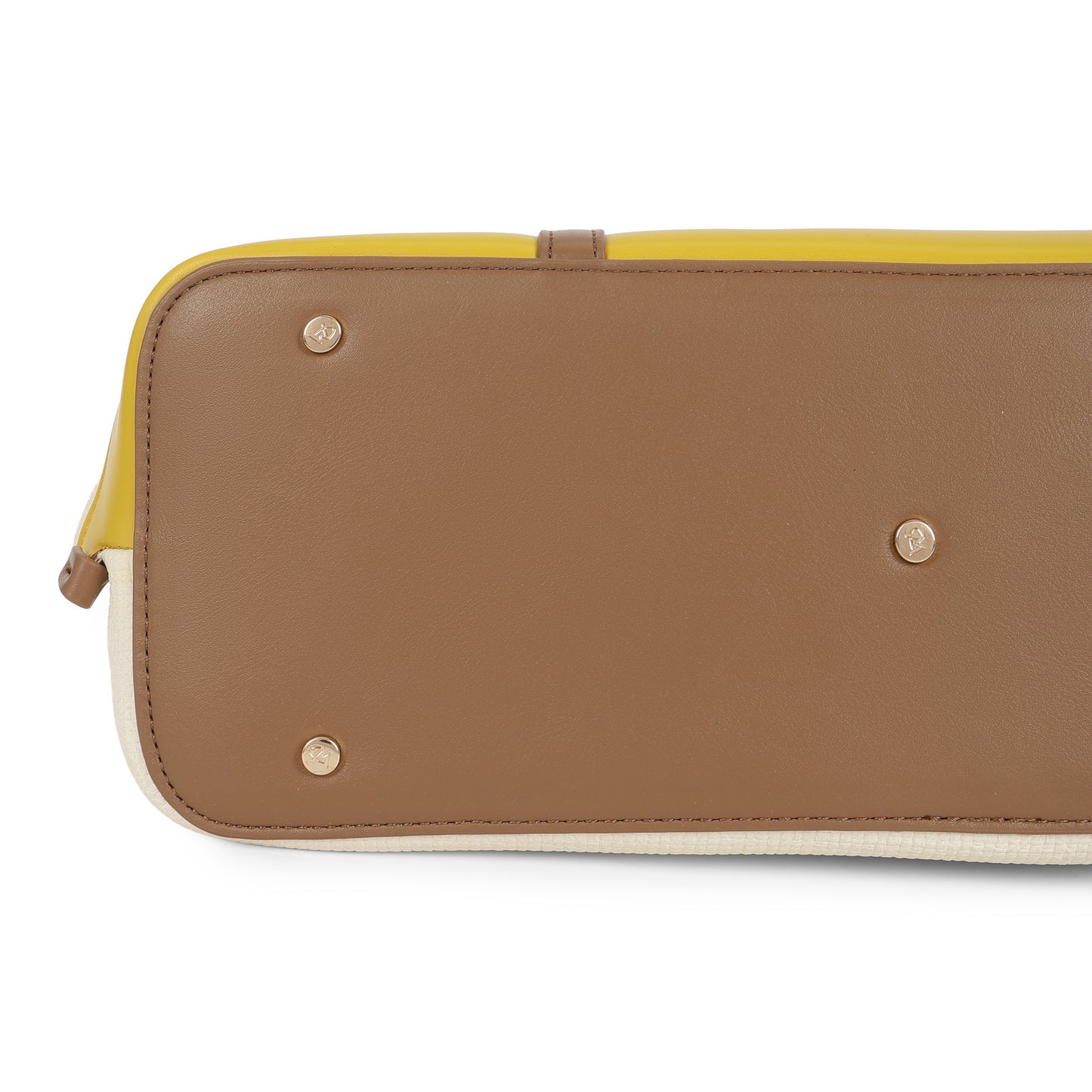 Magnolia PU Leather Women Khaki Tote Bag