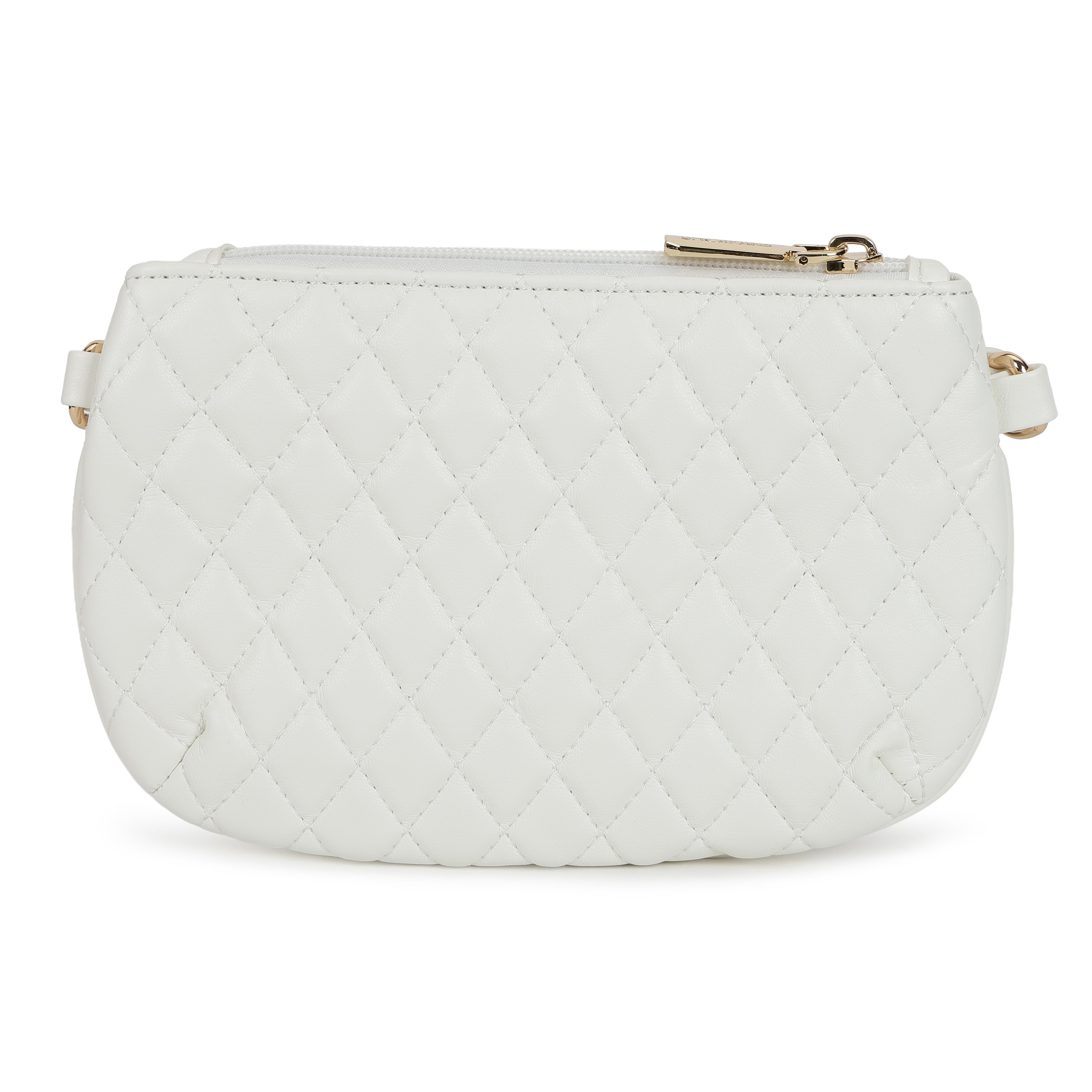 Magnolia PU Leather Women White Tote Bag