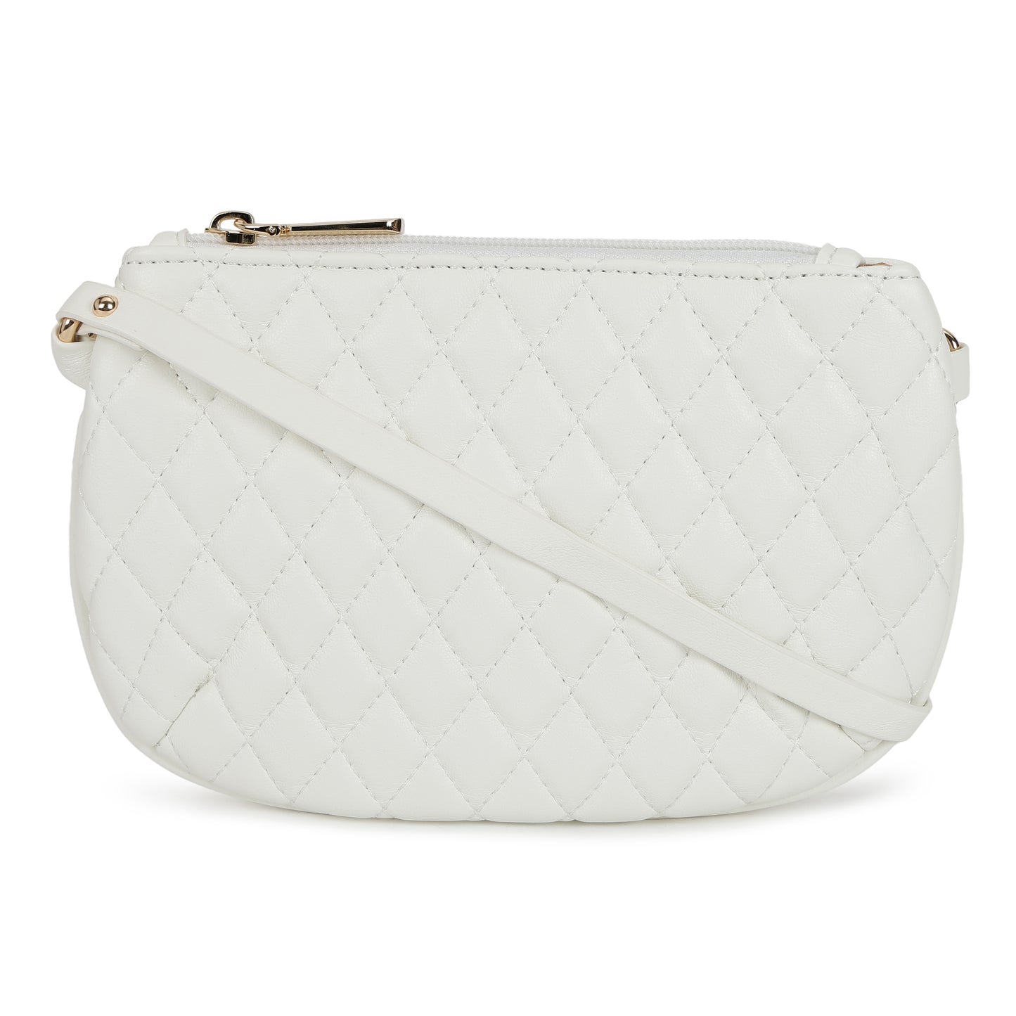 Magnolia PU Leather Women White Tote Bag