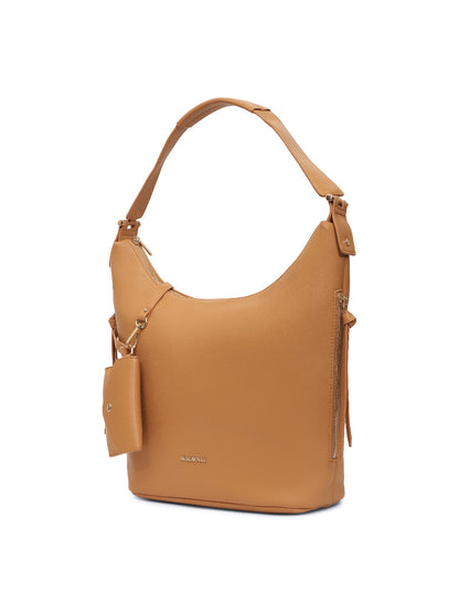 Magnolia Yellow PU Leather Solid One Size Women Tote