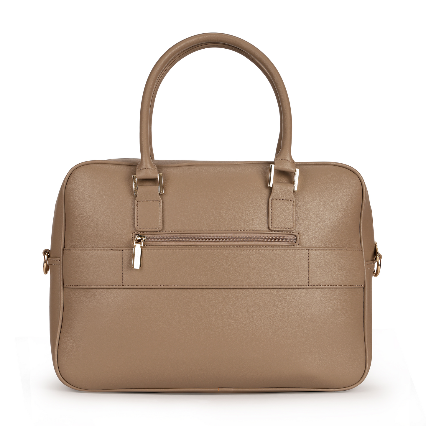 Magnolia PU Leather  Taupe Laptopbag
