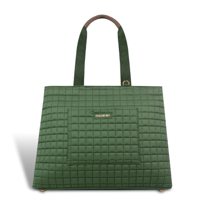 Magnolia Women Green Tote Bag
