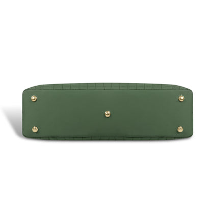 Magnolia Women Green Tote Bag