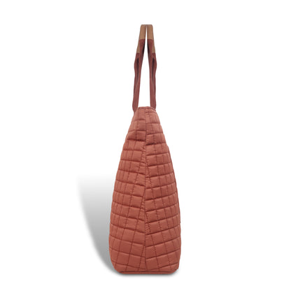 Magnolia Women Orange Tote Bag