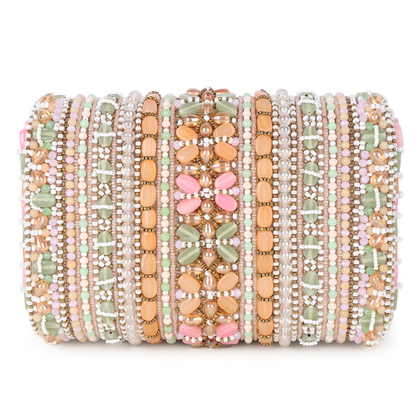 Magnolia Women Multicolor Embellished Clutch