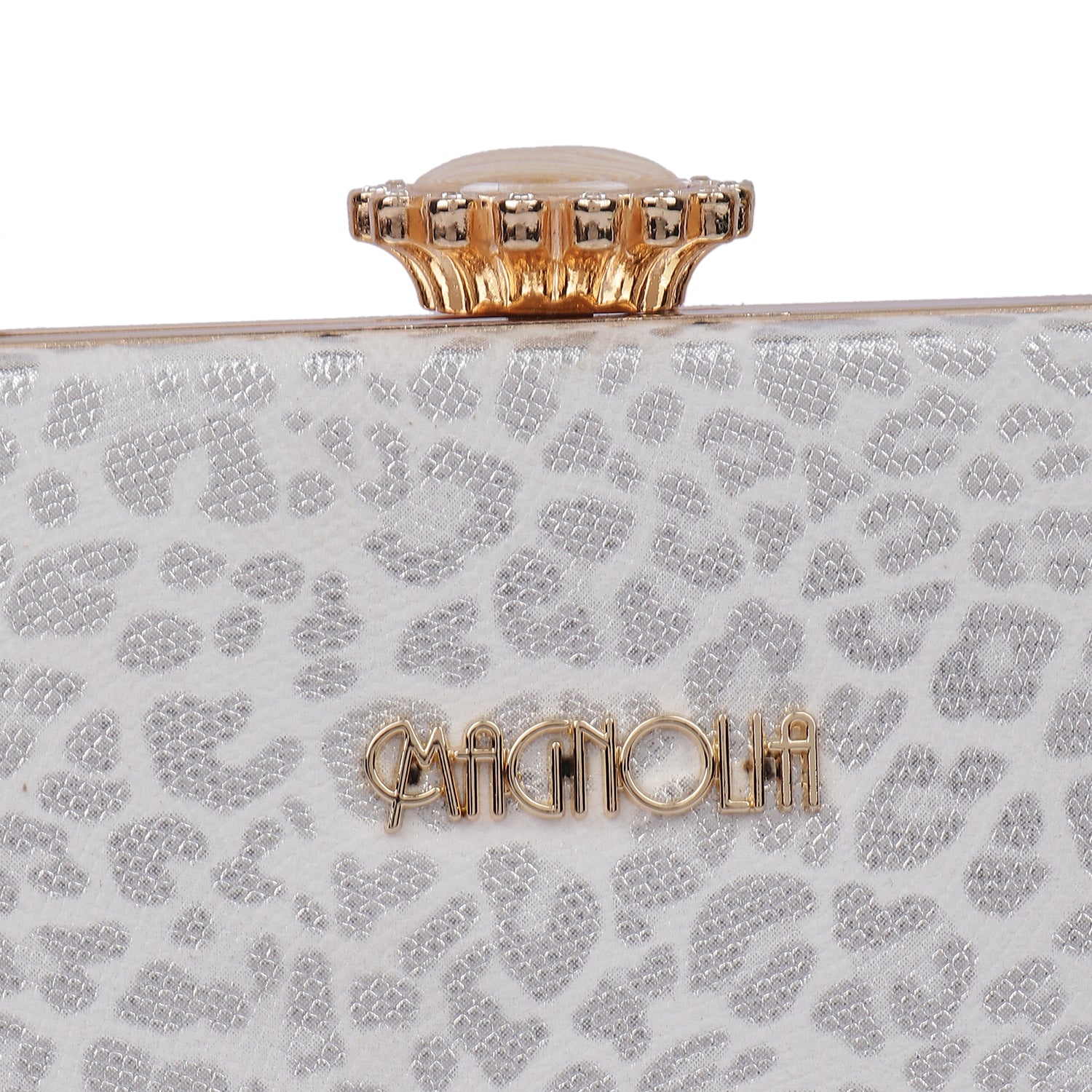 Cheetah Chic Framed Clutch