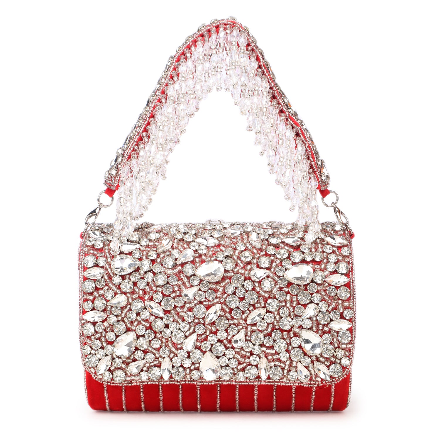 Crystal Embellished Clutch