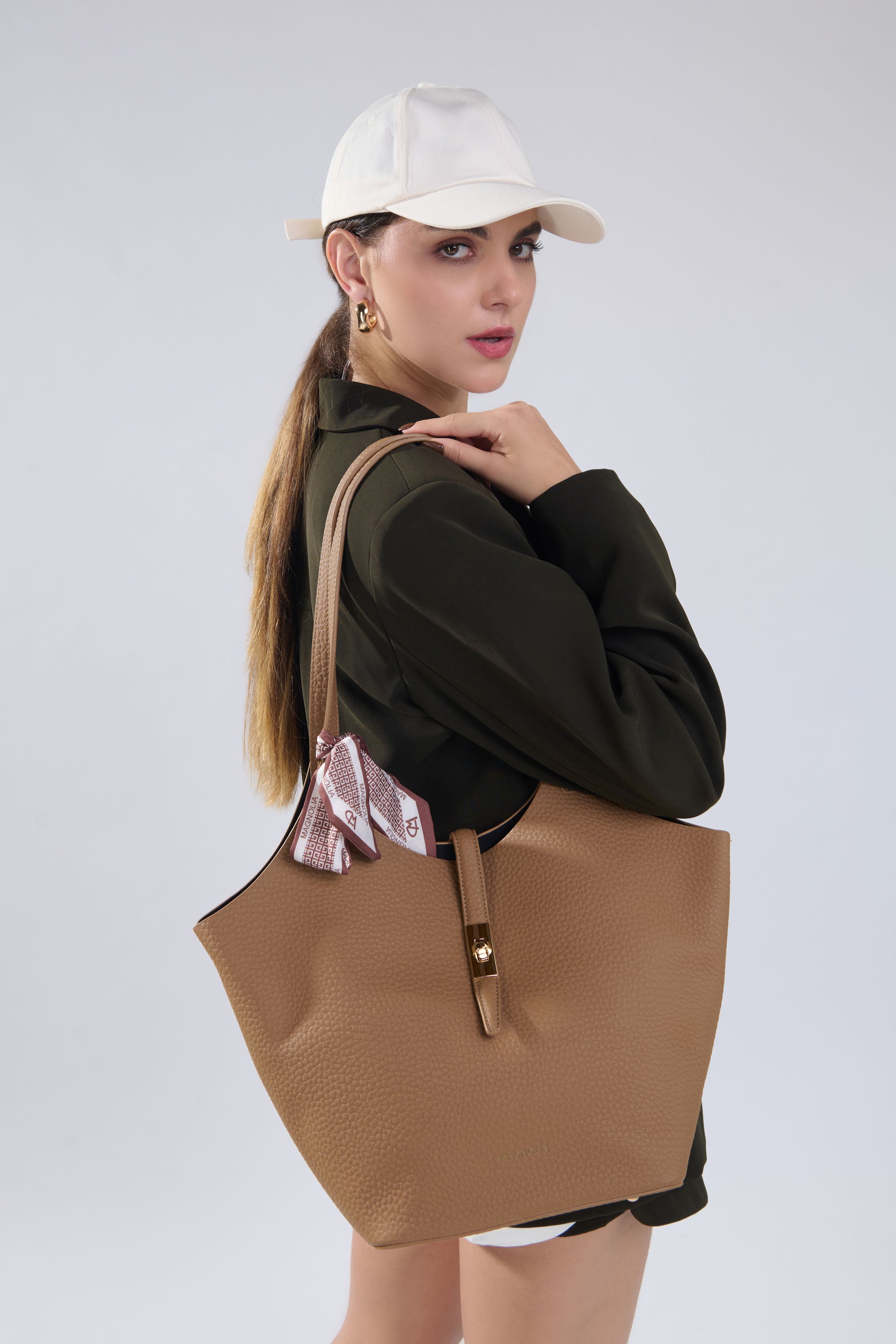 Magnolia Sasha Tote Bag Beaver Brown