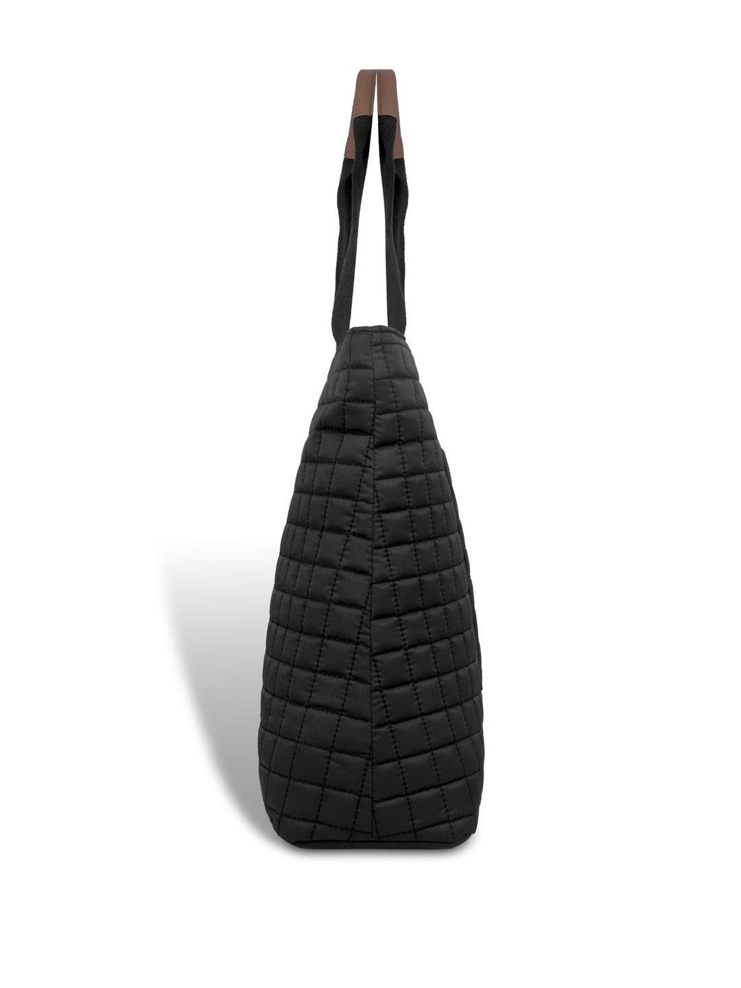 Magnolia Women Black Tote Bag