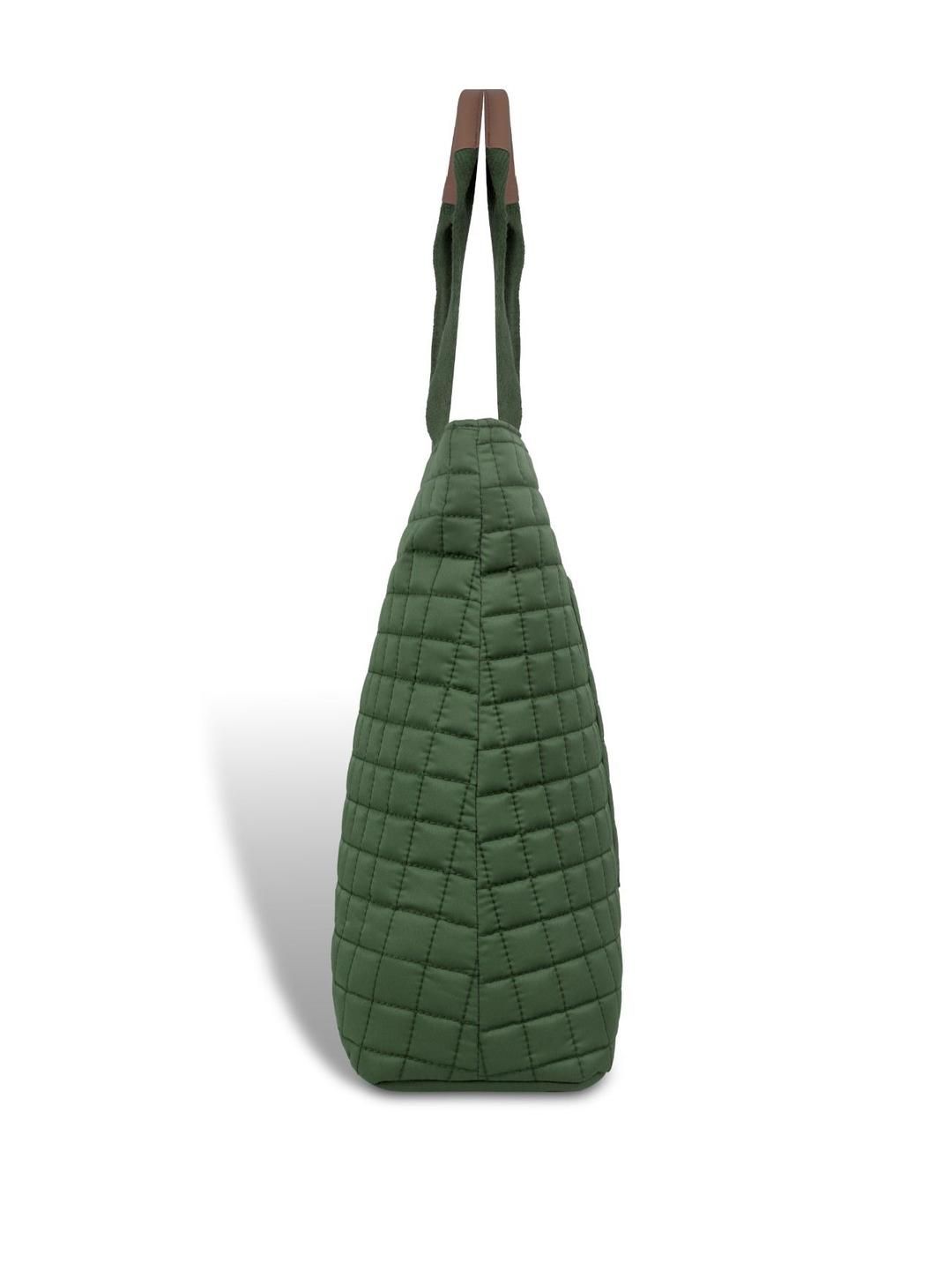 Magnolia Women Green Tote Bag