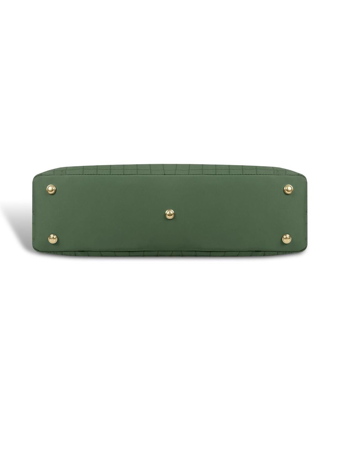 Magnolia Women Green Tote Bag