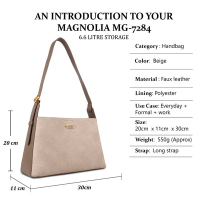 Magnolia Stylish Shoulder Bag for Women with Premium Finish
