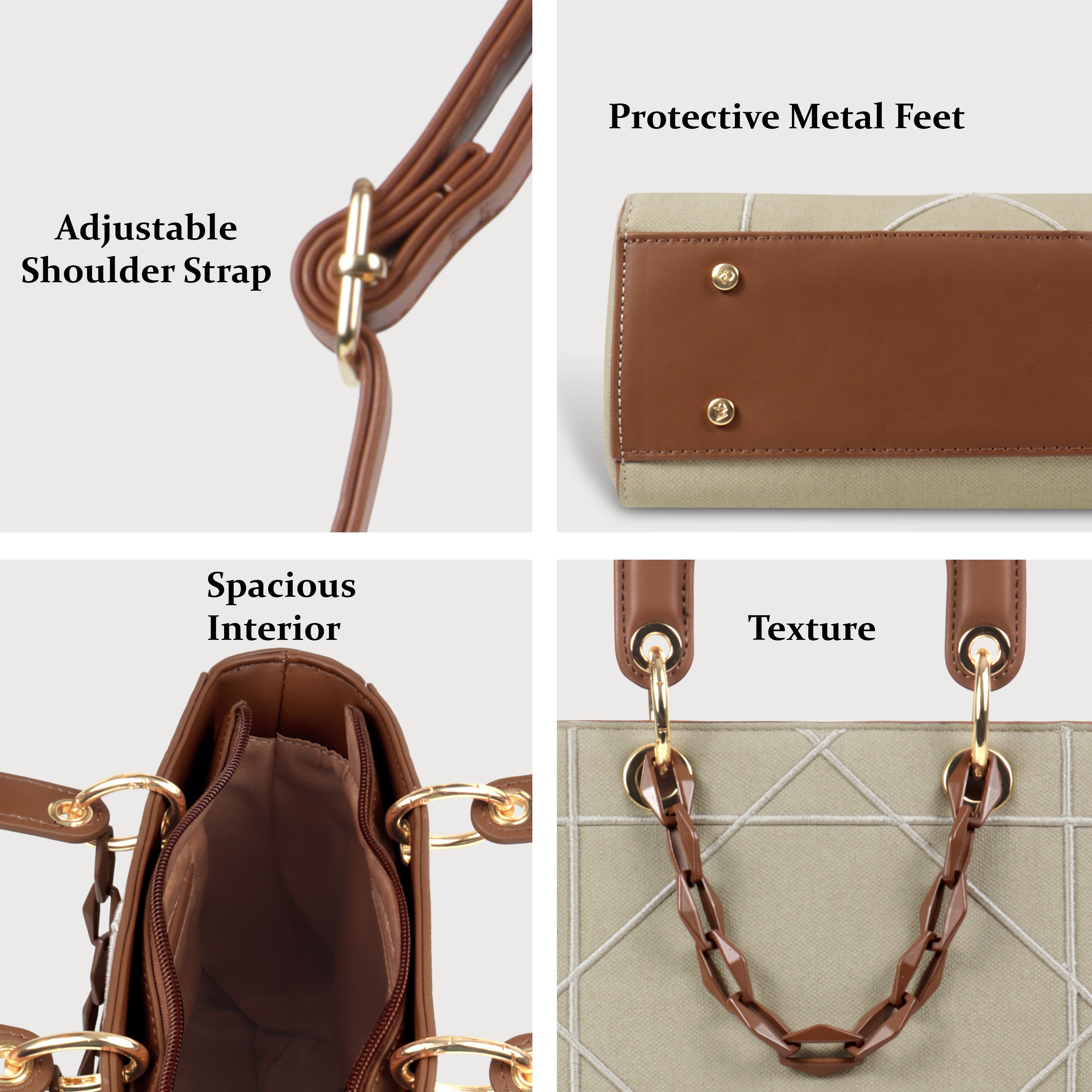 Magnolia Luxury Handbag Trendy Women's Shoulder & Hand Carry Bag