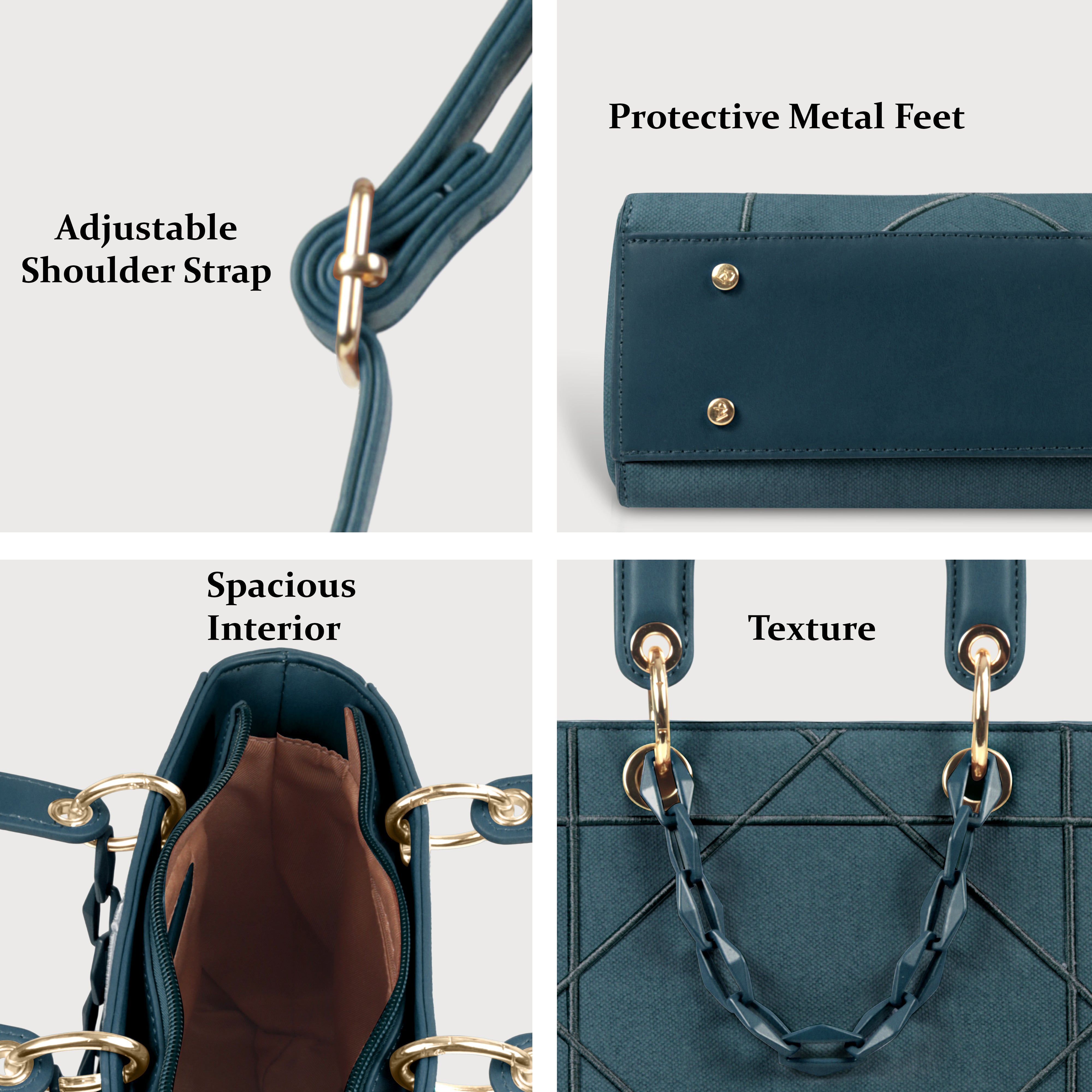 Magnolia Luxury Handbag Trendy Women's Shoulder & Hand Carry Bag