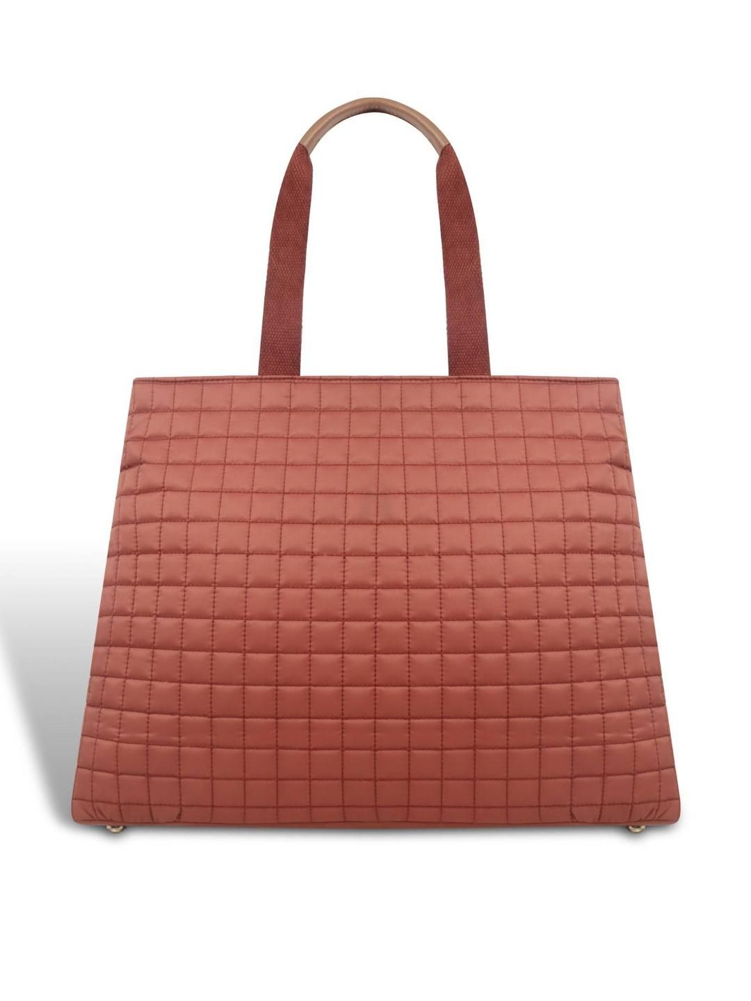 Magnolia Women Orange Tote Bag
