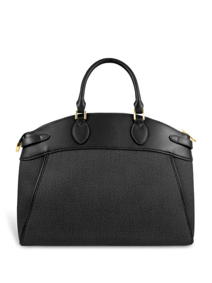 Trendy Leather Tote Bag with Detachable Shoulder Strap & Spacious Interior