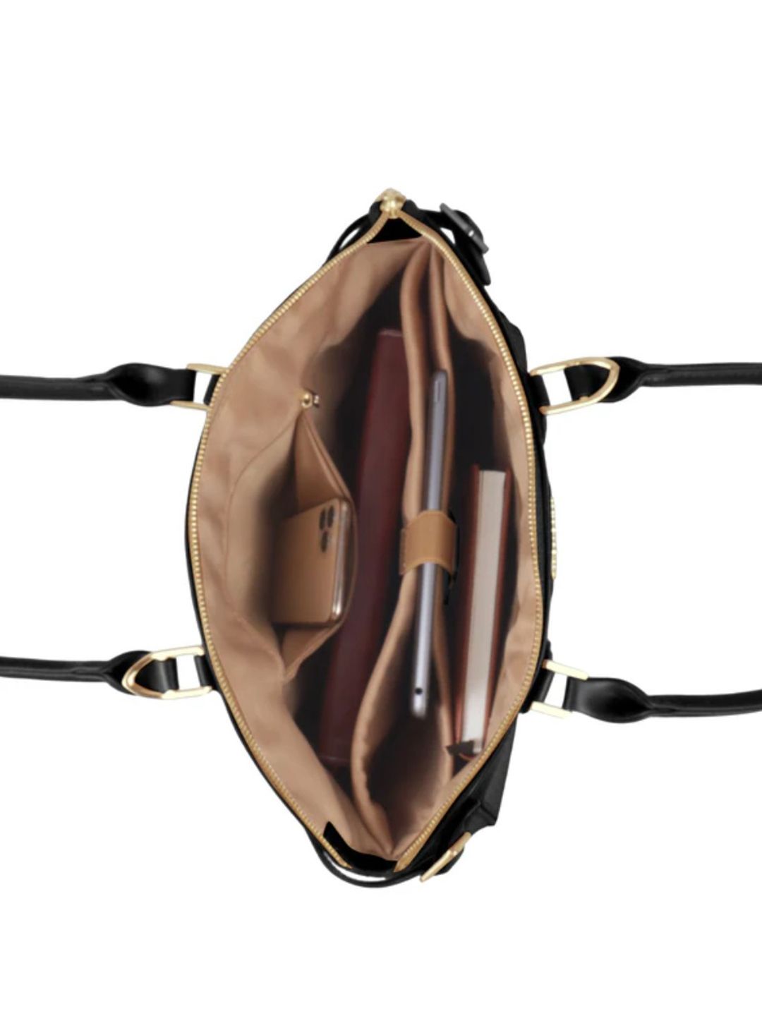 Trendy Leather Tote Bag with Detachable Shoulder Strap & Spacious Interior